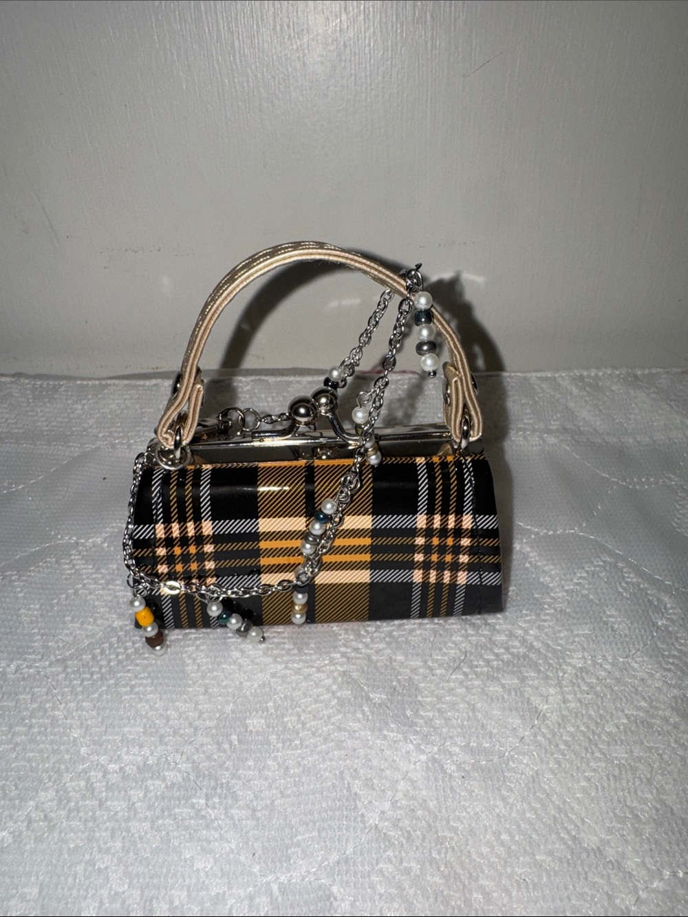 Tik tok micro mini bag charm